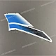 Suzuki GSXR750 Adesivo Sotto Carena GSX-R lato sinistro OEM 6819002H00DBZ
