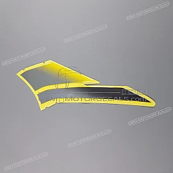 Side cowling decals set, left side