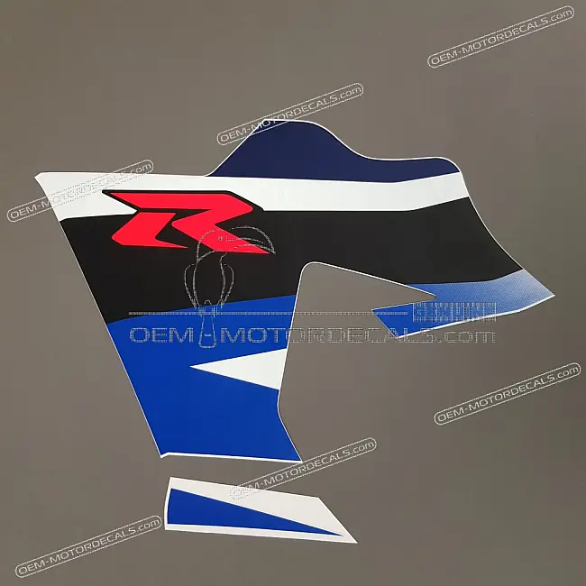 Autocollant Suzuki GSXR750 Sabot Moteur GSX-R Côté Gauche OEM 6819030G01ATM
