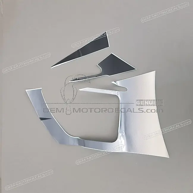 Pegatina Suzuki RF900R Quilla lado izquierdo OEM 6819031E20G5D Juego de Adhesivos Original de Fábrica para Carenado Lateral