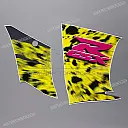 Side cowling decals set, left side