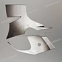 Side cowling decals set, left side