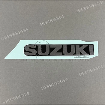 Tank cover decal, left side