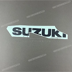 Belly pan decal, left side