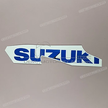 Belly pan decal, left side