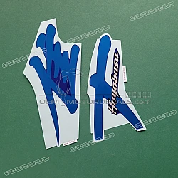 Zijpaneel sticker, linkerkant
