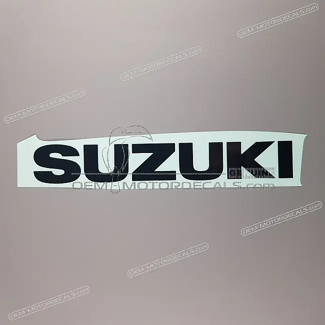 Suzuki GSX-R1000 Under Cowling SUZUKI Emblem Left Side OEM 68191-41G00-019