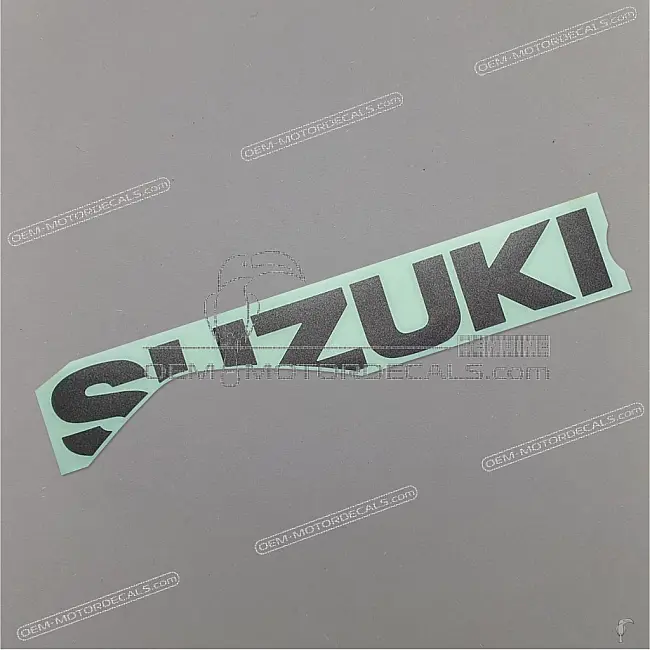 Suzuki GSX-R1000 Under Cowling SUZUKI Emblem Left Side OEM 68191-47H00-YU8