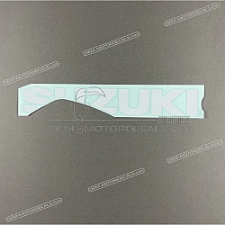 Belly pan decal, left side