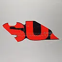 Seitenverkleidung Aufkleber, Linke Seite