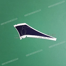 Side cowling decal, left side
