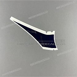 Side cowling decal, left side