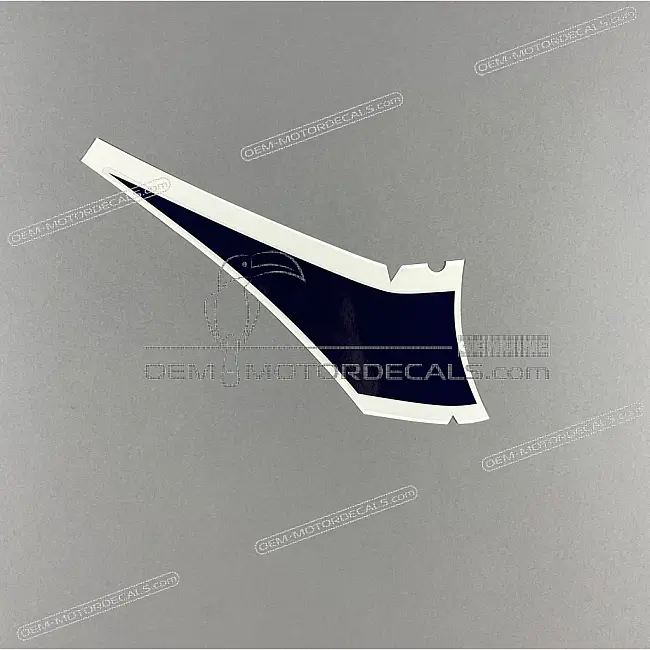 Suzuki GSXR750 Under Cowling GSX-R Graphic Left Side OEM 6819502H10LR5