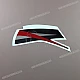 Adesivo carena inferiore Suzuki GSX1300R Hayabusa lato sinistro OEM 6819515H30AAR