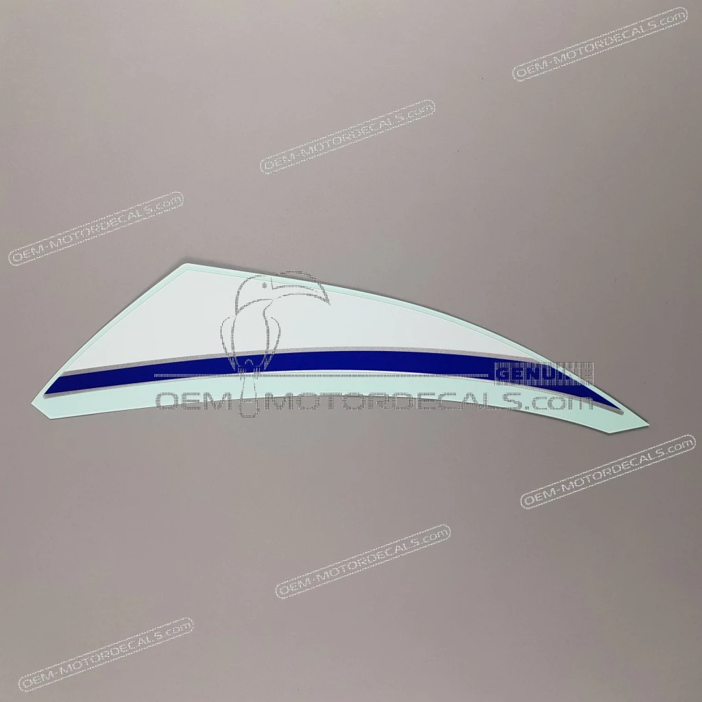 Suzuki GSX1300R HAYABUSA Sticker Onderkuip Linkerkant OEM 6819515H50A96