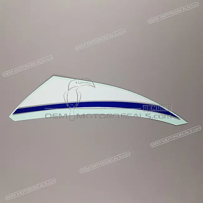 Suzuki GSX1300R HAYABUSA Under Cowling Graphic Left Side OEM 6819515H50A96