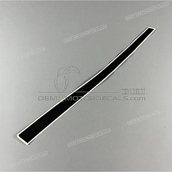 Belly pan decal, left side