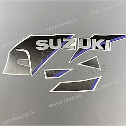 Belly pan decal, left side