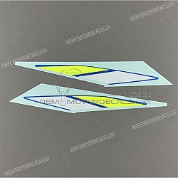 Front cowling decals, set