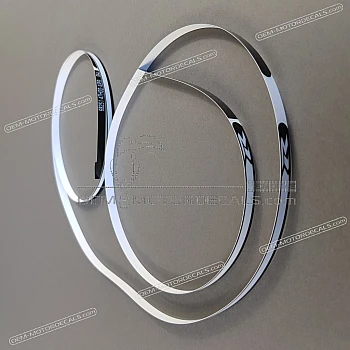 Calcomanía de borde