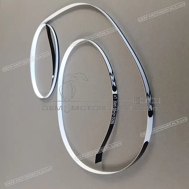 Suzuki GSXR1000 Front Wheel Stripe Decal Left Side OEM 6825247H00AR9