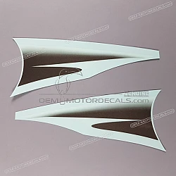 Front cowling decals, set
