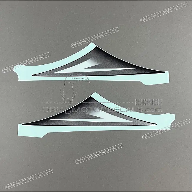 Suzuki GSX1300R Hayabusa Aufklebersatz für obere Verkleidung OEM 6827015H40AJU