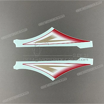 Upper body cowling Hayabusa graphic set, upper