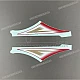 Suzuki GSX1300R Hayabusa Zestaw naklejek na górną owiewkę OEM 6827015H40AV9