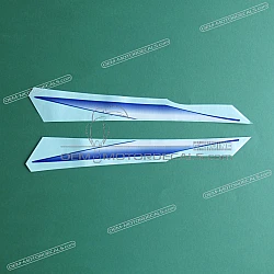 Front cowling decals, set