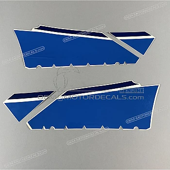 Zijpaneel stickers set, rechterkant