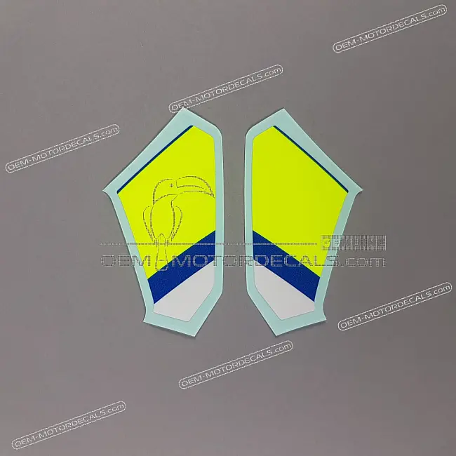 Suzuki GSXR1000 Inlaatkap GSX-R Sticker linkerzijde OEM 6827017K30A3F