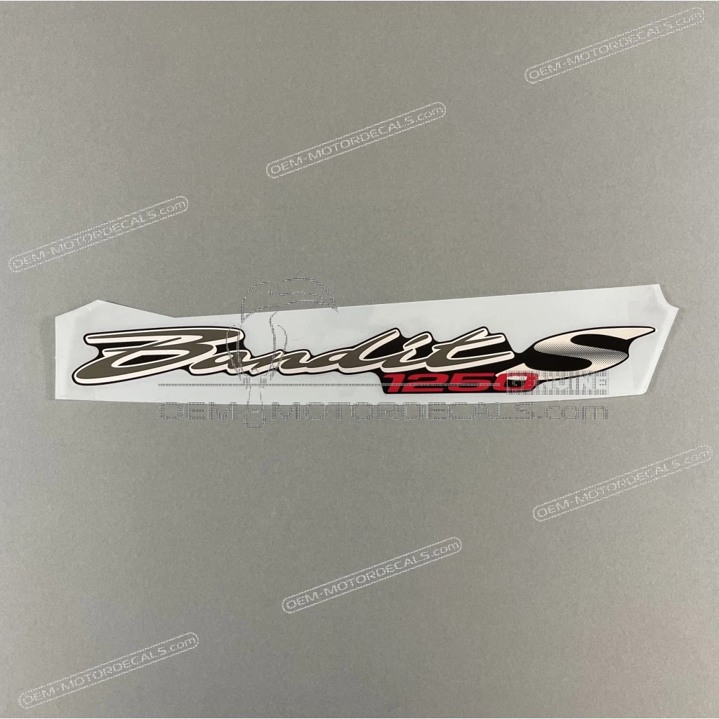 Suzuki GSF1250S Bandit Emblema Carenatura Destra BANDIT S 1250 Lato Destro OEM 6827118H00EFC