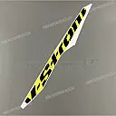 Front cowling decal, right side