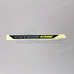 Side cowling decal, right side