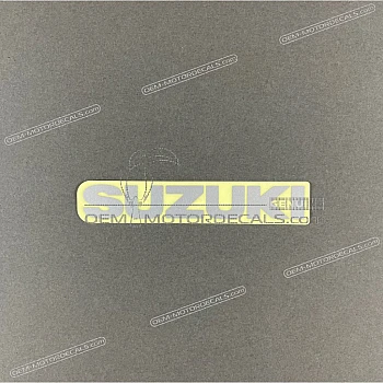 Rear fairing Suzuki emblem