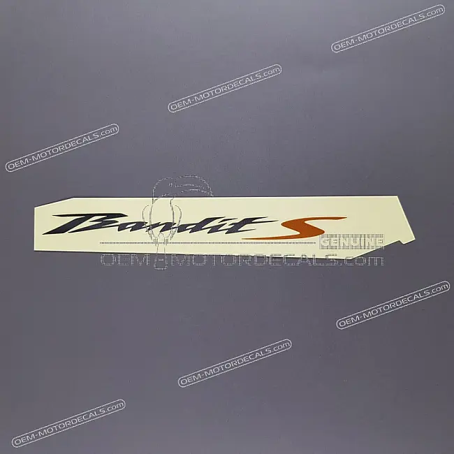 Emblème de carénage Suzuki Bandit Côté Droit OEM 6827146H01HAH