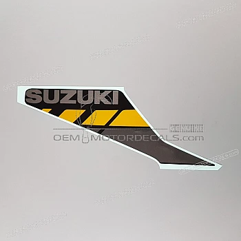 Side cowling decal, right side