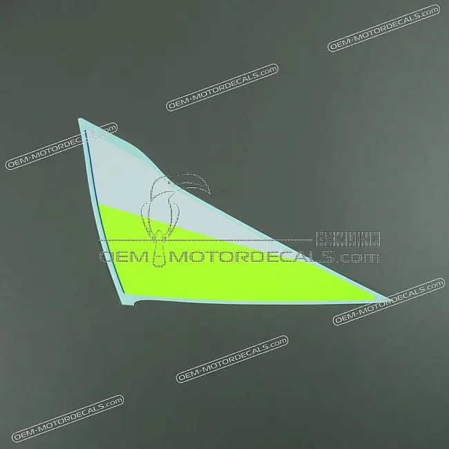 Suzuki GSXR600 Adesivo Cover Presa d'Aria Destra OEM 6827514J00A3F