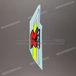Side cowling decal, right side