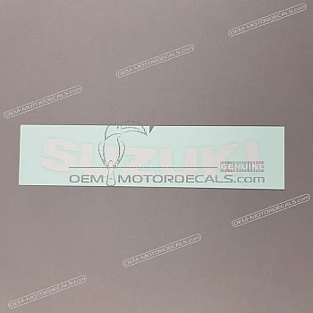 Autocollant de carénage supérieur avant