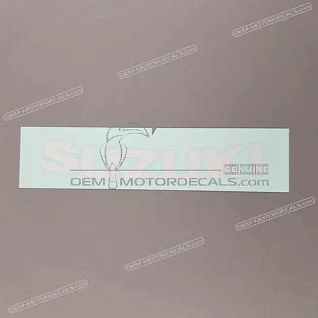 Suzuki GSX-R1000 Front Cowling SUZUKI Logo Emblem OEM 6827517K30YWW
