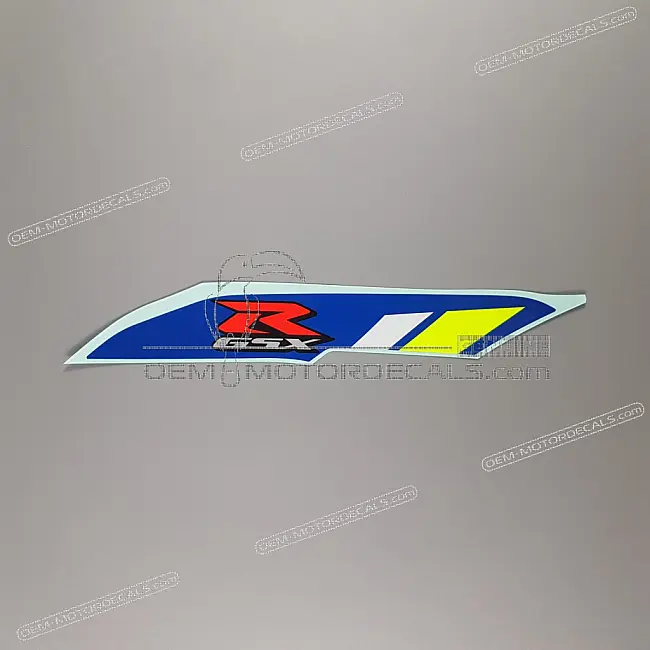 Suzuki GSXR1000 Inlaatkap GSX-R Sticker rechterzijde OEM 6827517K40BRL