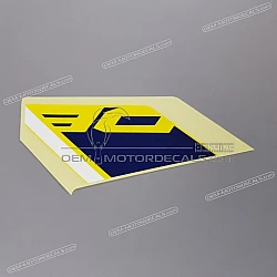 Side cowling decal, right side
