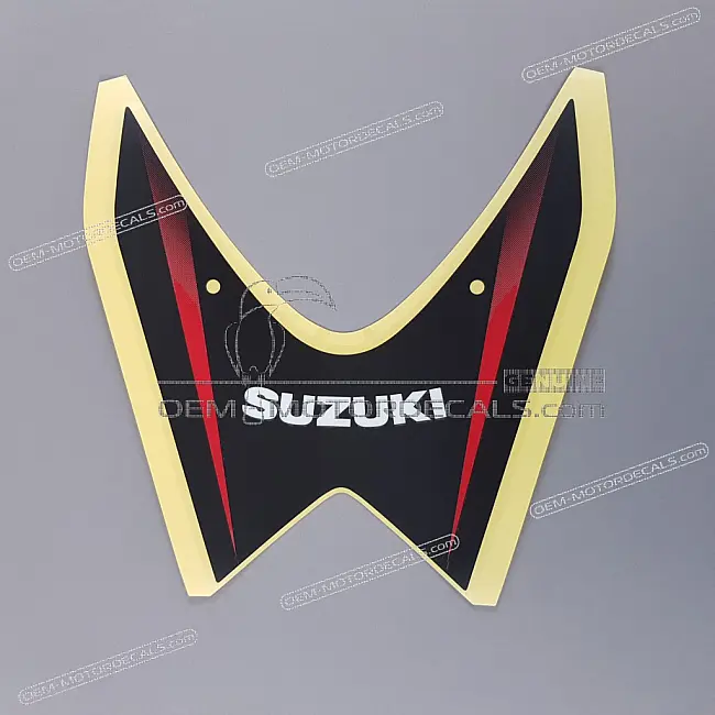 Suzuki GSX-R600 Autocollant de carénage avant supérieur OEM 6827537H00CVK