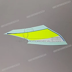 Front cowling decal, right side