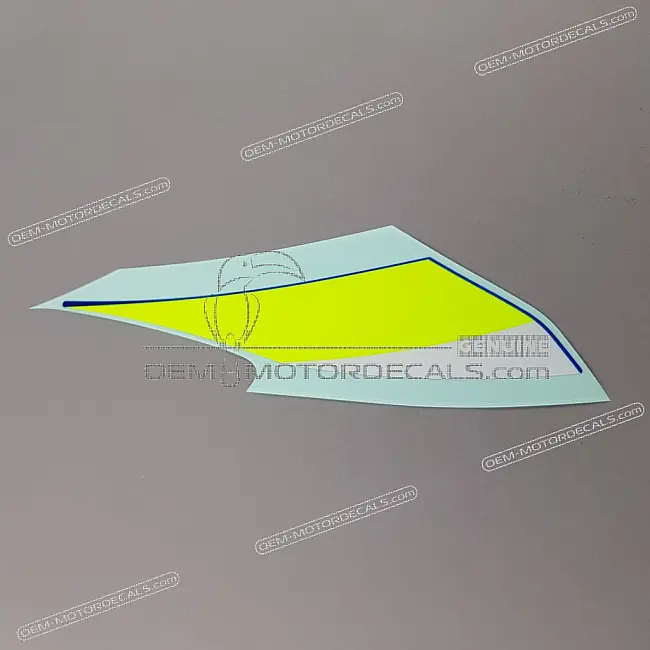Suzuki GSXR1000 Adesivo Cover Presa d'Aria GSX-R Destro OEM 6827547H10A3F Parte Originale