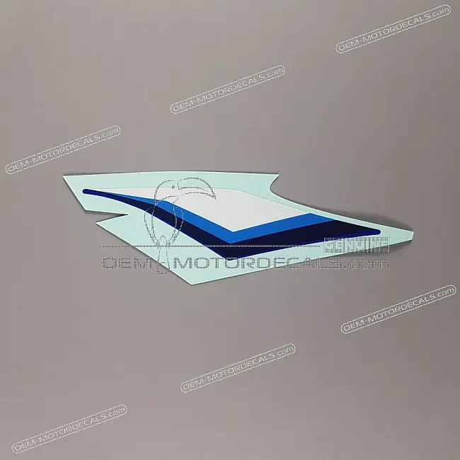 Suzuki GSXR1000 Couvre-entrée GSX-R autocollant droit OEM 6827547H20BAG
