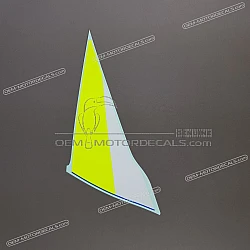 Front cowling decal, left side