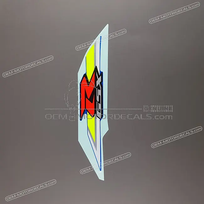 Suzuki GSX-R1000 Inlaatkap Sticker linkerzijde OEM 6827617K10BDJ